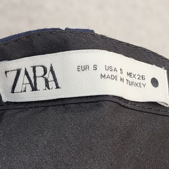 Zara Women's Turn Up Hem Trouser Pants - S - Picture 4 of 6